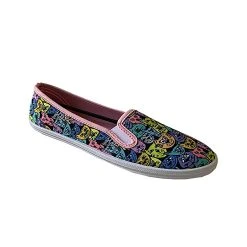 Best deal 🔔 Ashley-Blue 👩 Womens Ashley Blue Multi Cat Twin Gore Flats 🥰