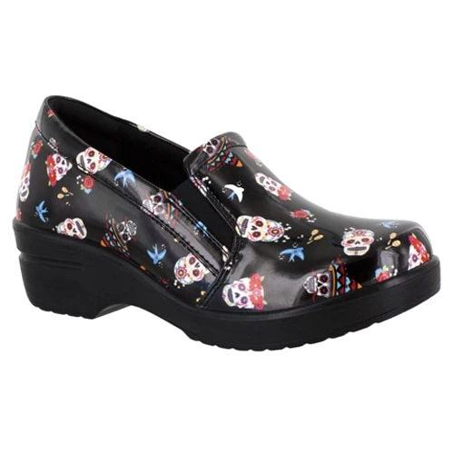 Cheapest π Easy-Works-by-Easy-Street π© Womens Easy Works By Easy Street Leeza Skulls Patent Work Clogs π 3 Cheapest π Easy-Works-by-Easy-Street π© Womens Easy Works By Easy Street Leeza Skulls Patent Work Clogs π