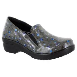 Best Pirce 😀 Easy-Works-by-Easy-Street 👩 Womens Easy Works By Easy Street Leeza Floral Work Clogs 💯