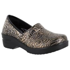 Outlet ⭐ Easy-Works-by-Easy-Street 👩 Womens Easy Works By Easy Street Laurie Artisan Tool Work Clogs 🥰