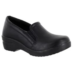 Budget π Easy-Works-by-Easy-Street π© Womens Easy Works By Easy Street Leeza Leather Work Clogs π€©