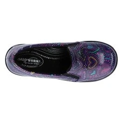 Cheap 😉 Easy-Works-by-Easy-Street 👩 Womens Easy Works By Easy Street Leeza Purple Heart Work Clogs 🔥 -Cliffs-by-White-Mountain Shop unnamed file 534