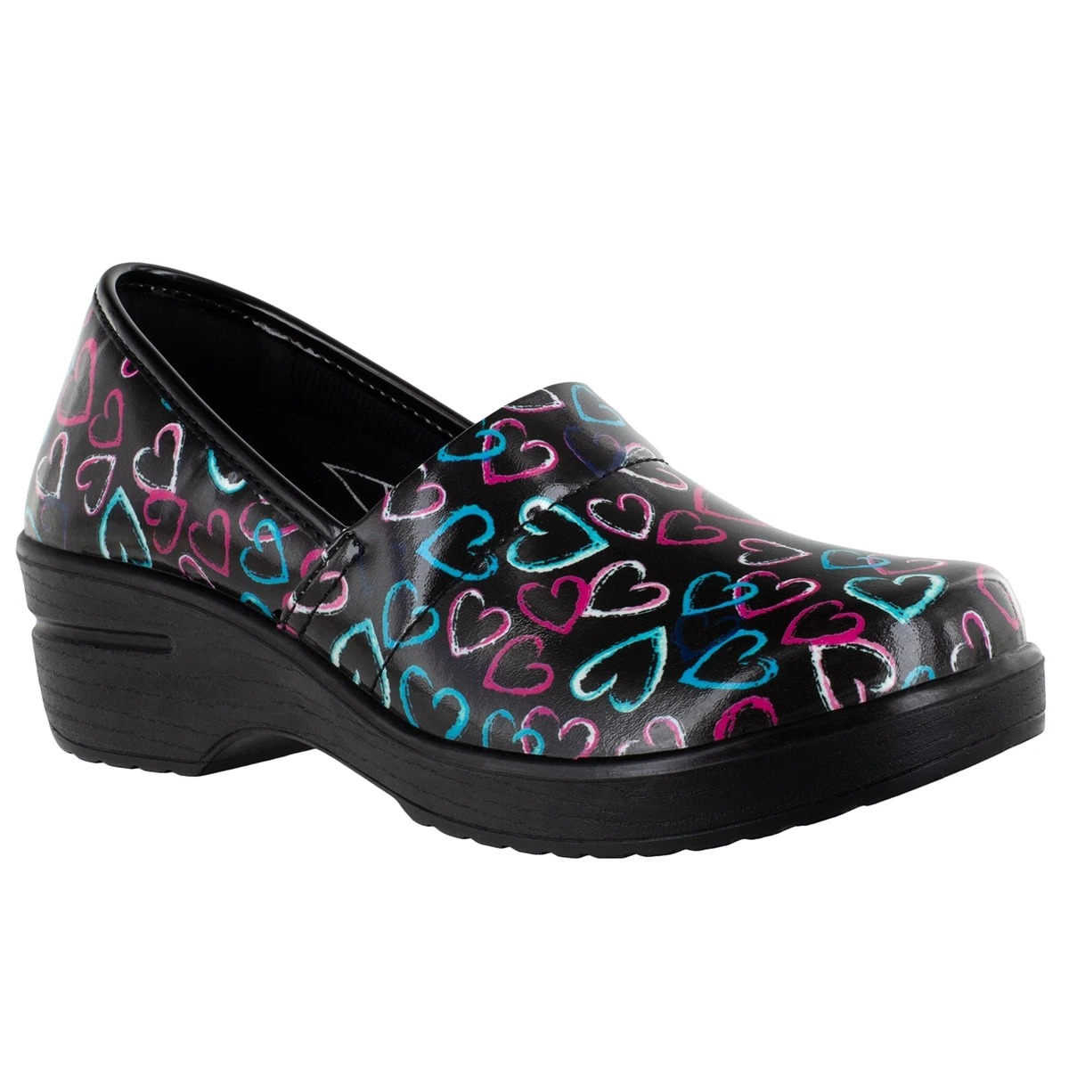 Brand new π― Easy-Works-by-Easy-Street π© Womens Easy Works By Easy Street Laurie Heart Work Clogs π― 3 Brand new π― Easy-Works-by-Easy-Street π© Womens Easy Works By Easy Street Laurie Heart Work Clogs π―