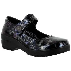 Brand new ⭐ Easy-Works-by-Easy-Street 👩 Womens Easy Works By Easy Street Letsee Floral Mary Jane Clogs ⭐