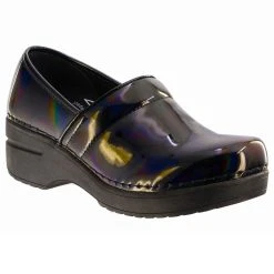 Wholesale 👏 Easy-Works-by-Easy-Street 👩 Womens Easy Works By Easy Street Lead Iridescent Clogs ⭐