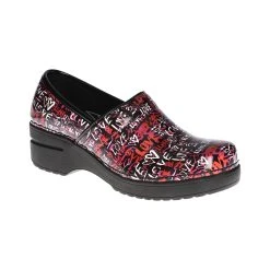 Hot Sale 🥰 Easy-Works-by-Easy-Street 👩 Womens Easy Works By Easy Street Lead Pink Love Clogs ⭐