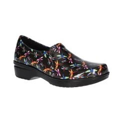 Brand new 😍 Easy-Works-by-Easy-Street 👩 Womens Easy Works By Easy Street Tiffany Dragonfly Clogs 🎉