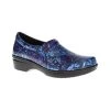 Best Pirce 🎁 Easy-Works-by-Easy-Street 👩 Womens Easy Works By Easy Street Tiffany Purple And Blue Clogs 🎁 -Cliffs-by-White-Mountain Shop unnamed file 767